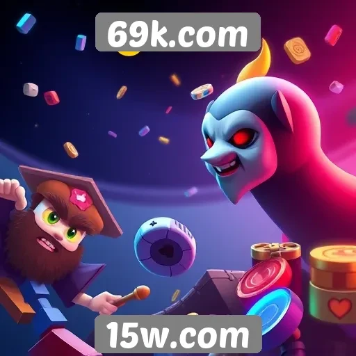 Variedade de jogos disponíveis no 69k.com